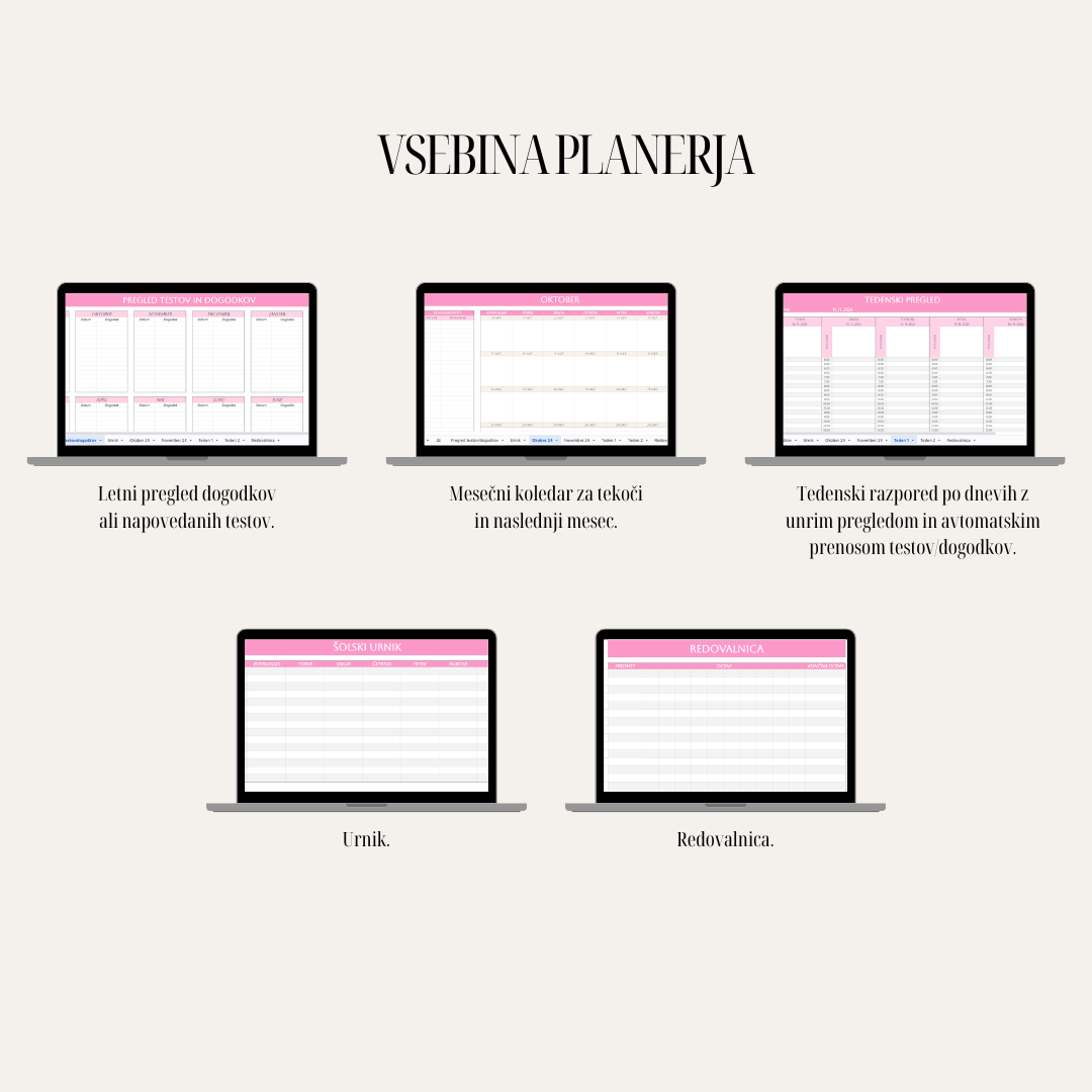 Digitalni planer - Šolski