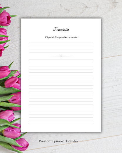 Dnevnik hvaležnosti, gratitude journal, dnevnik