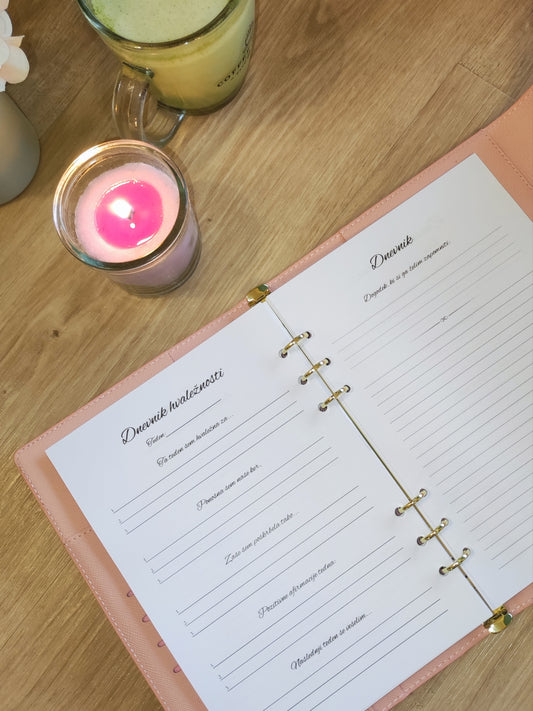 Dnevnik hvaležnosti (tedenski)