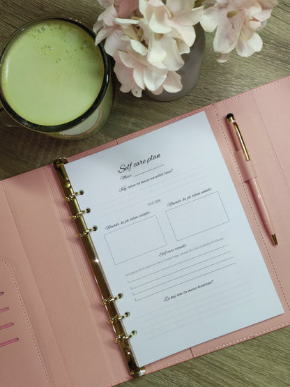 Self care plan & Habit tracker