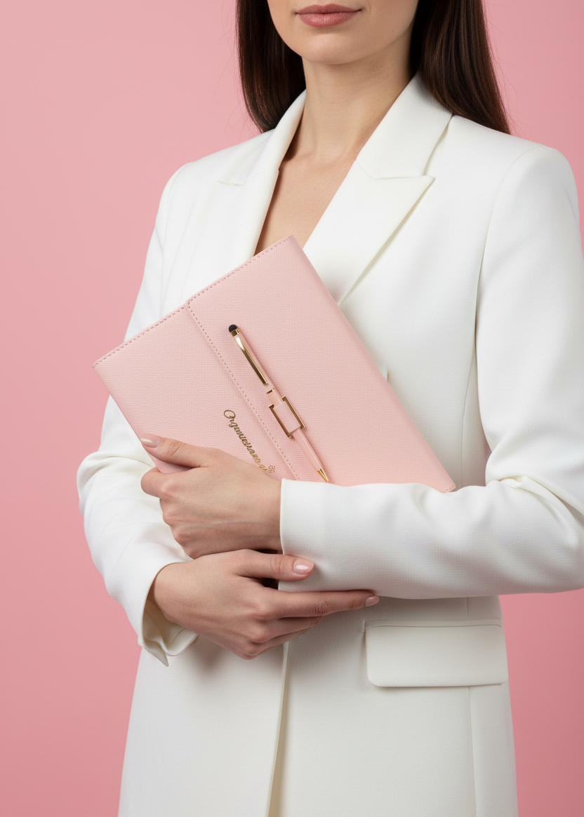 Rose Elegance - ženska v blazerju